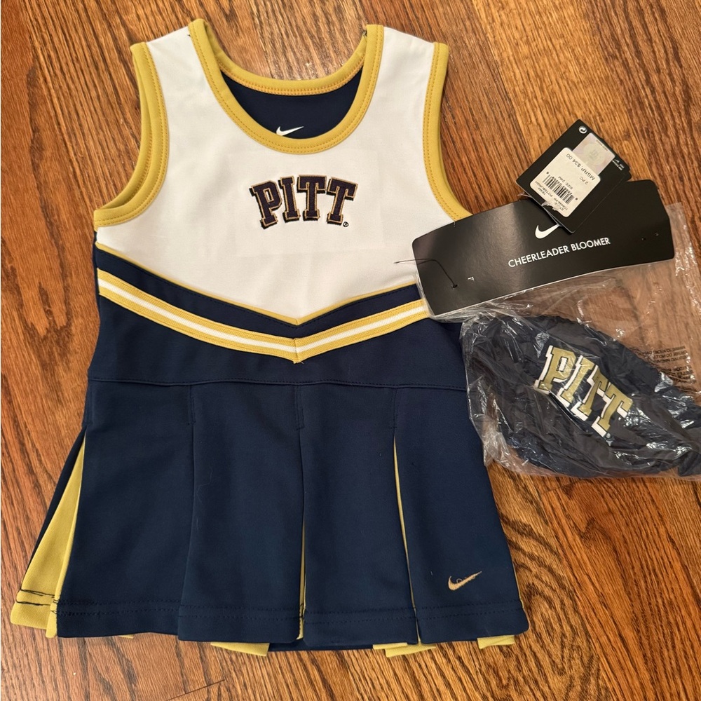 NWT Pitt Cheerleader dress 24months